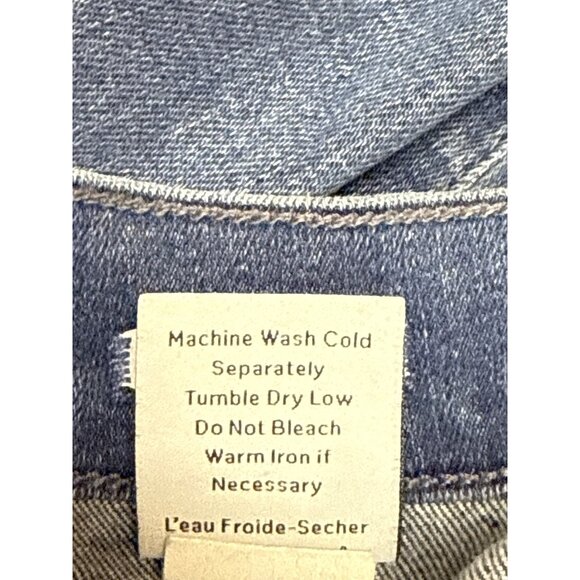 James Jeans Women's Leggy Ankle Curvy Flutter Denim Blue Plus Size 20 NEW USA - Picture 10 of 10